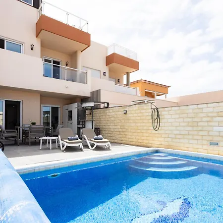 Adosado Con Piscina Privada, Terrazas - 2 Y Aire Acondicionado - Casa Peters Vakantiehuis Puerto de Santiago (Tenerife)